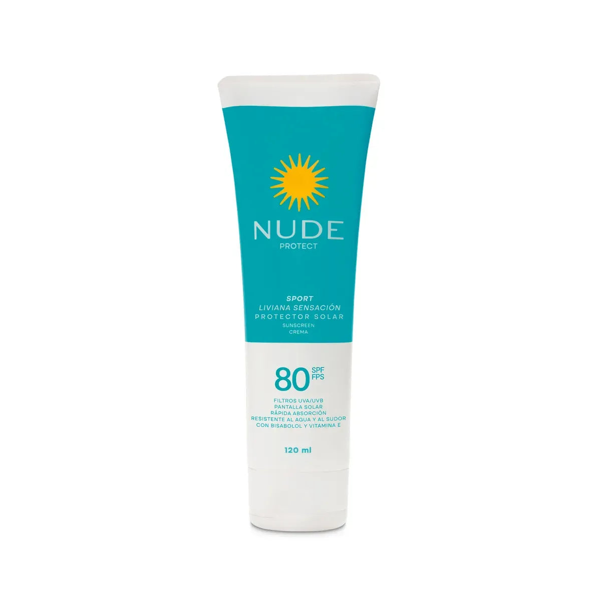 Protector Solar Nude Sport Liviana Sensación SPF80 x 120ml
