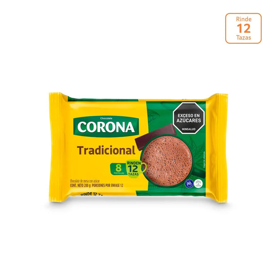 Chocolate Corona x 200g x 8 pastillas - N43438