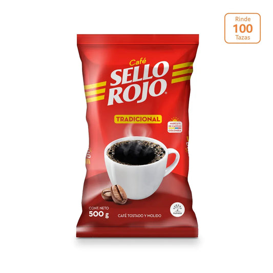 Café Sello Rojo Tipo Fuerte x 500g - N 4345