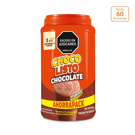 Chocolisto Chocolate Tarro x 900g - N 43812