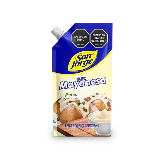 Salsa mayonesa San Jorge x 600gr - N44349