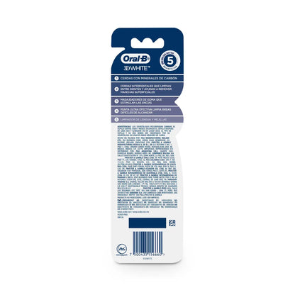 Cepillo de dientes Oral B 5 acciones Carbón x 2 unds - CÓD N44783