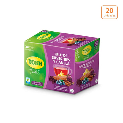 Infusión Tosh Frutos Silvestres x 24g x 20 unds - N44849