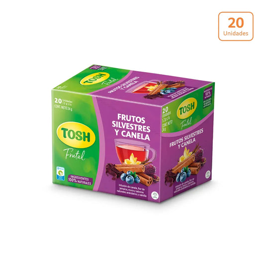 Infusión Tosh Frutos Silvestres x 24g x 20 unds - N44849