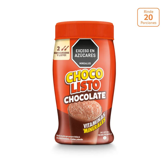 Chocolisto Chocolate Tarro x 300g - N45021