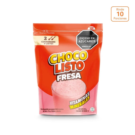 Chocolisto Fresa Bolsa x 200g - N 45196