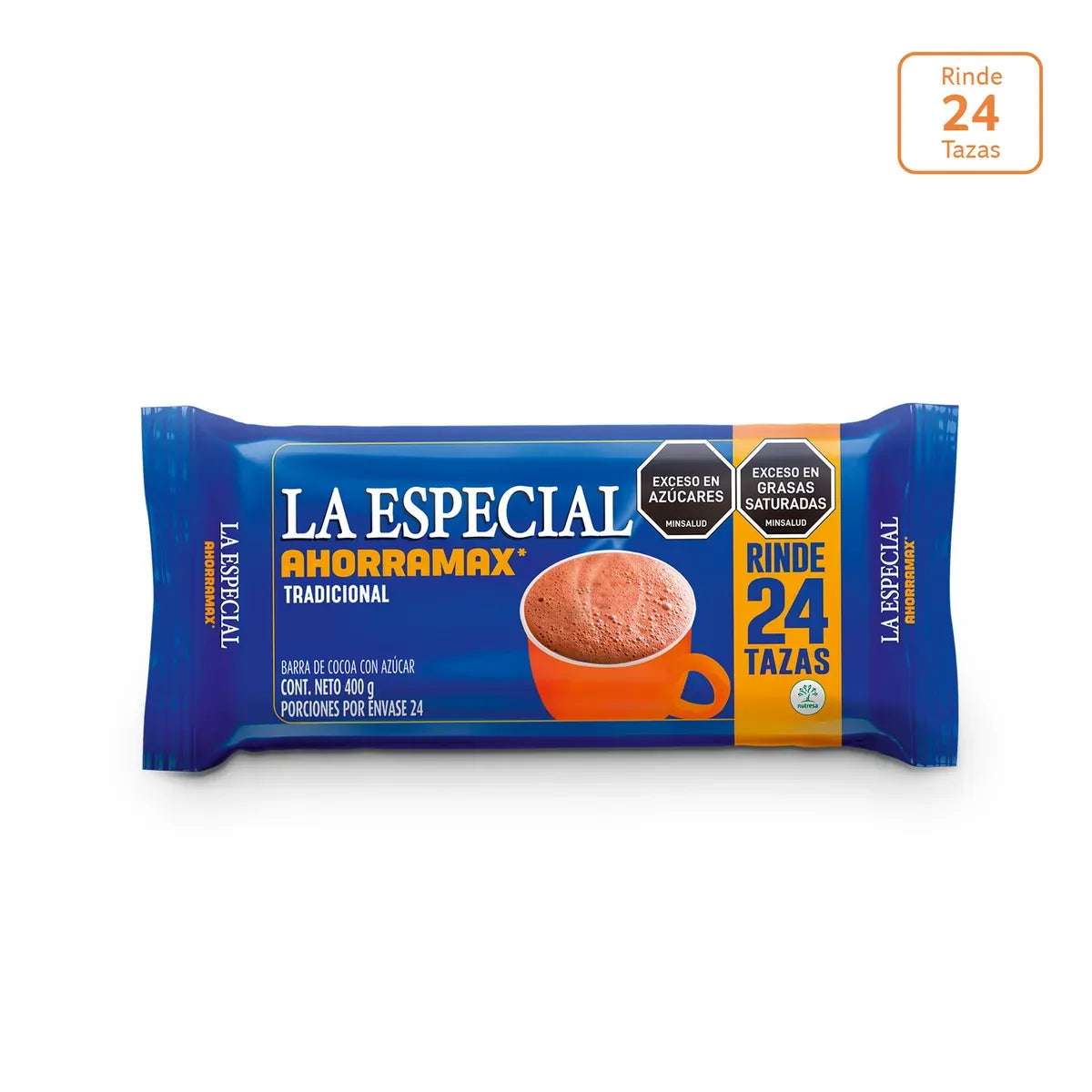 1073 🍫 Barra de Cocoa con Azúcar La Especial x 400 g - N45286