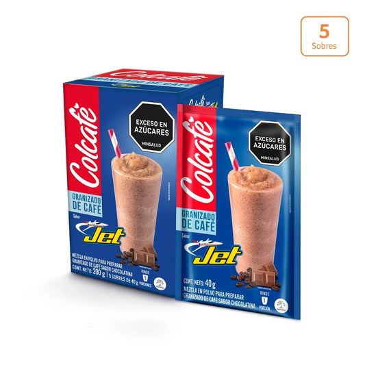 Colcafé Granizado Jet x 40gr x 5 unds - N45288