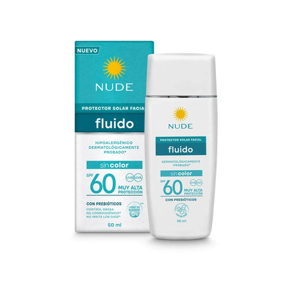 Protector Solar Facial Nude Fluído SPF60+ x 50ml