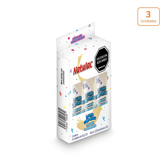 Leche condensada Natulac x 3 und x 45g c/u - N46109