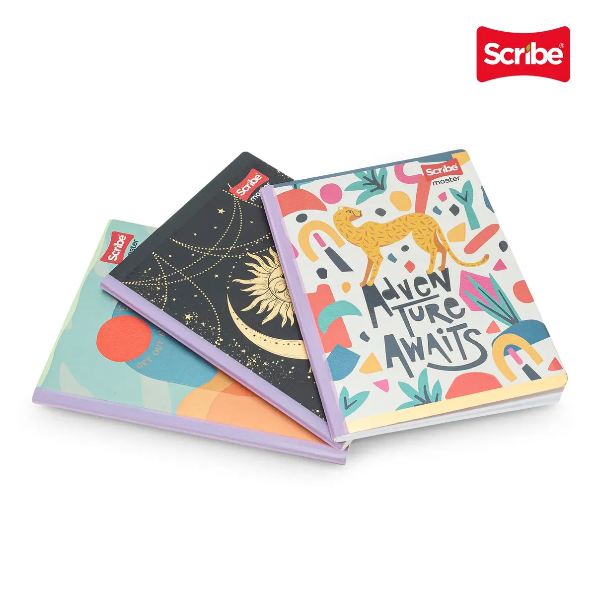 1353-69 🌸 Cuadernos Scribe Master Femenino – Kit x3 Unidades - N46143