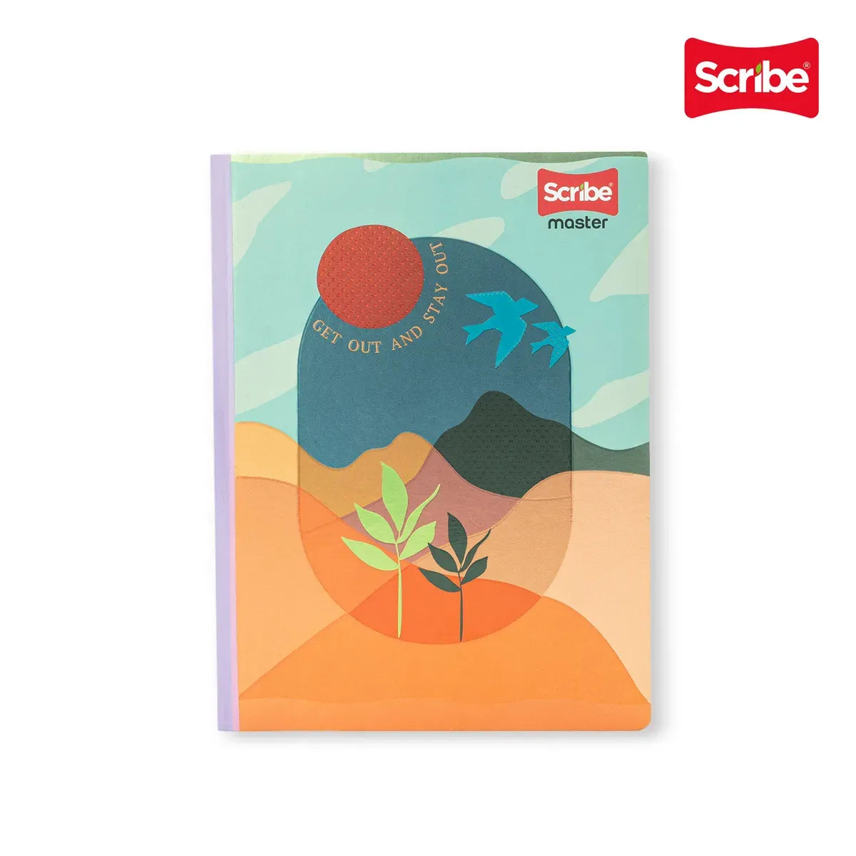 1353-69 🌸 Cuadernos Scribe Master Femenino – Kit x3 Unidades - N46143