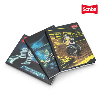 1353-68 📓 Cuadernos Scribe Master Masculino – Kit x3  N46144