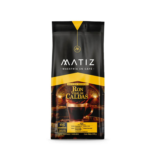 Café Molido Matiz Ron viejo de Caldas x 240g - N46375