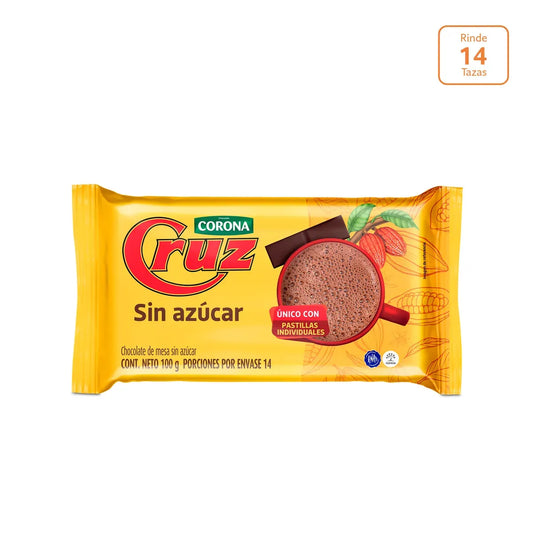 Chocolate Cruz x 14 pastillas x 100g - N46707
