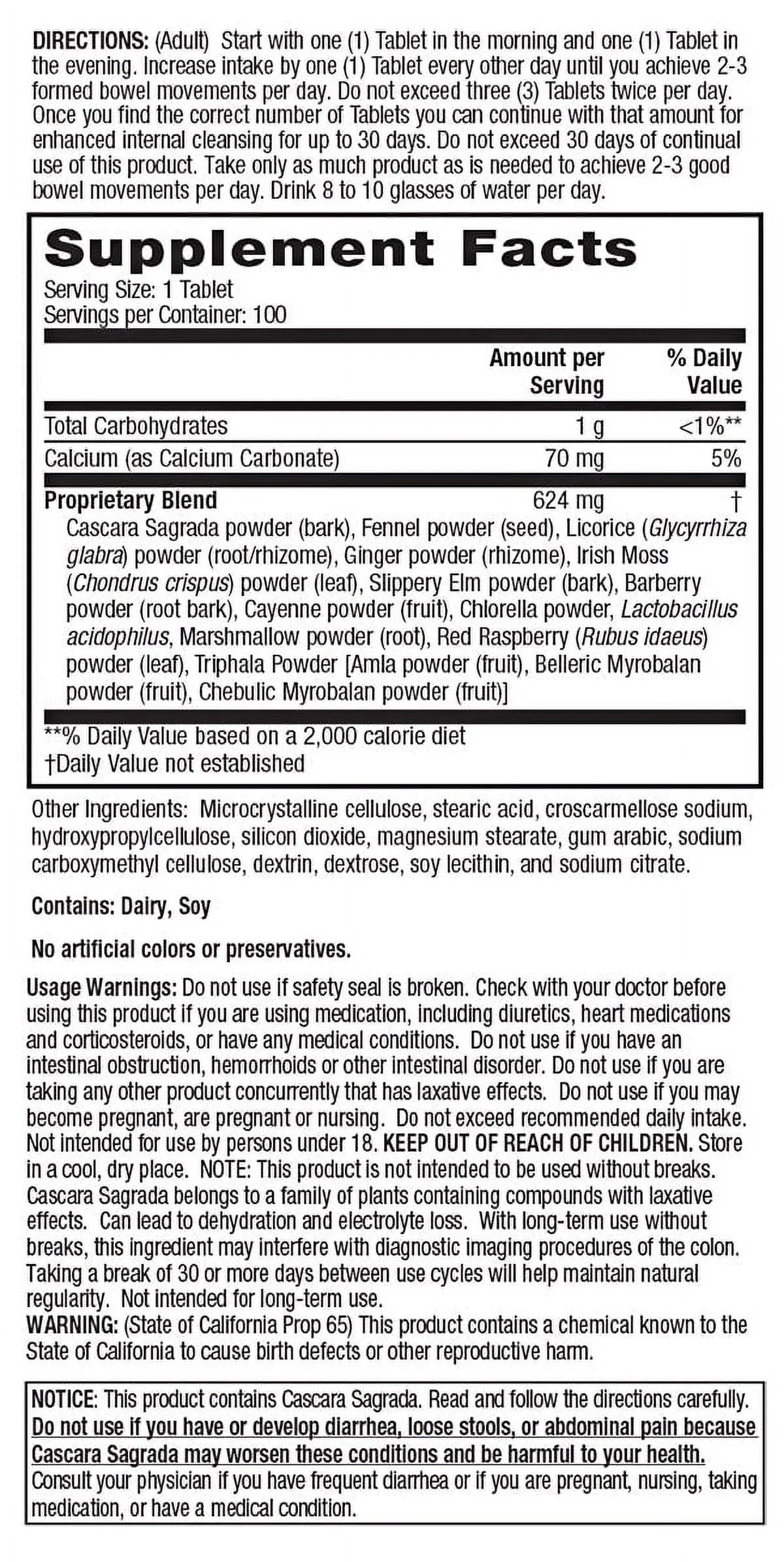 Super Cleanse Extra Strength, 100 Tablets