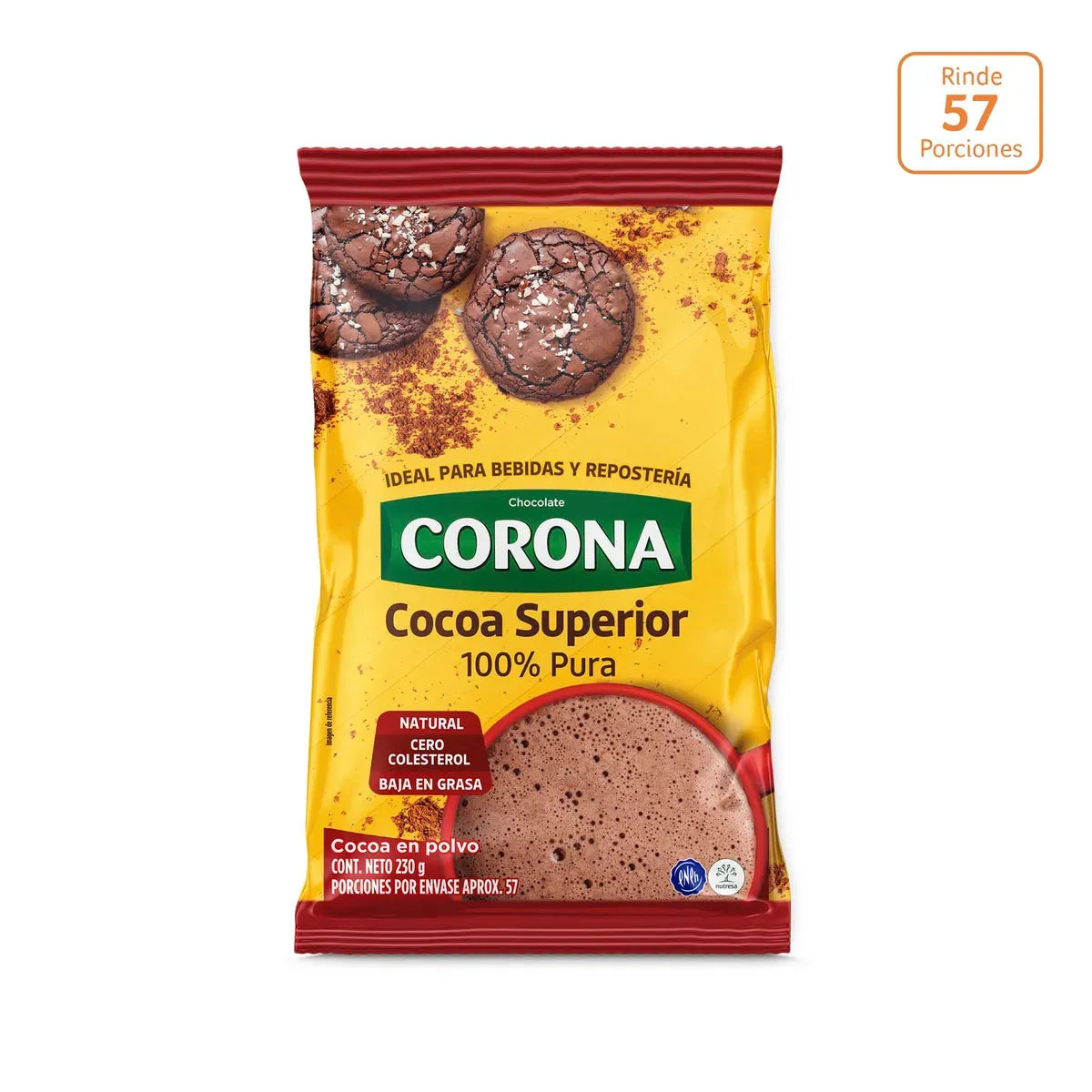 1072 ☕ Cocoa Corona x 230 g - N49774