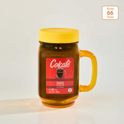 10928 ☕ Jarro Café Colcafé Suave Clásico Amarillo x 100 g - N49853