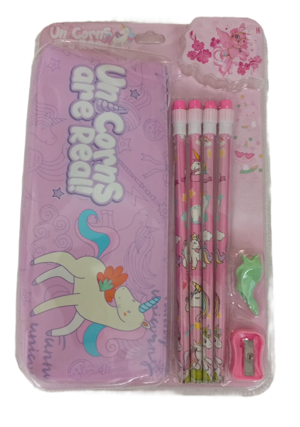 13101-9 🦫✏️ Cartuchera Set Escolar Capibara con Lápices – Todo listo para aprender con alegría
