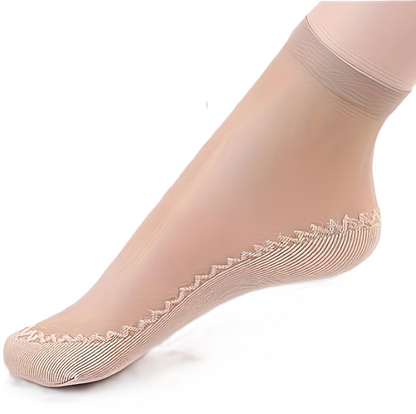 6321 ✨ Calcetines Tobilleros Transparentes de Encaje para Mujer -T12-02