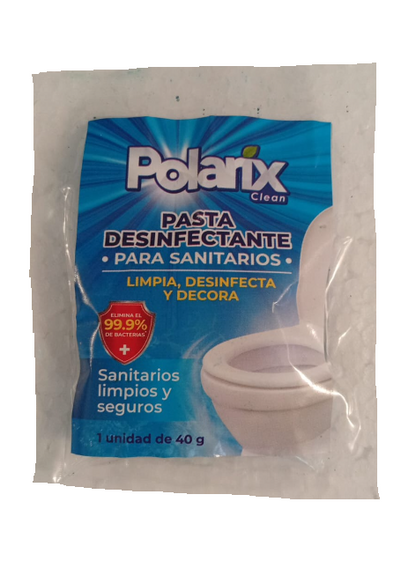 11561 🚽✨ Polarix Clean Pasta Desinfectante para Sanitarios 40g