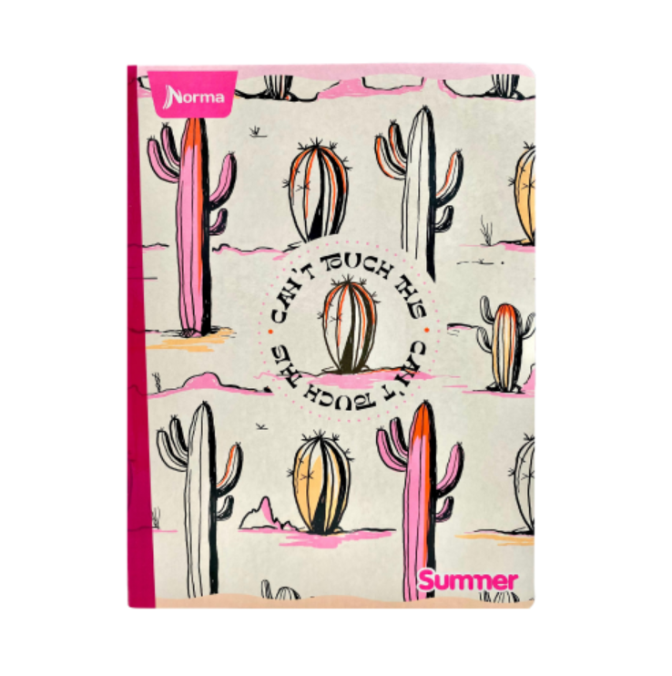 1353-41   🌸📒 Cuaderno Cosido Summer Norma Niña – Donde estudiar se siente bonito 23898