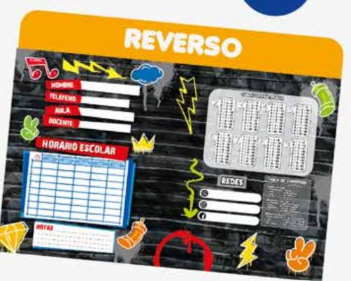 135358 ⚡ Cuaderno Cosido Neón Escarchado PAPPYER – Niño 17615