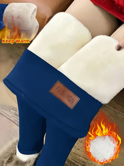 6864 🔥 PANTALONES TÉRMICOS DE FORRO POLAR PARA MUJER 🖤