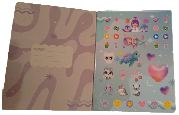 1353-41   🌸📒 Cuaderno Cosido Summer Norma Niña – Donde estudiar se siente bonito 23898