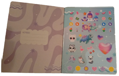 1353-41   🌸📒 Cuaderno Cosido Summer Norma Niña – Donde estudiar se siente bonito 23898