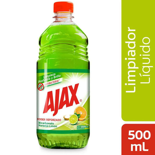 119-1 🍊✨ Ajax Poder Reforzado Bicarbonato Naranja-Limón