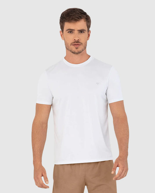 Camiseta deportiva masculina semiajustada de secado rápido - 508007