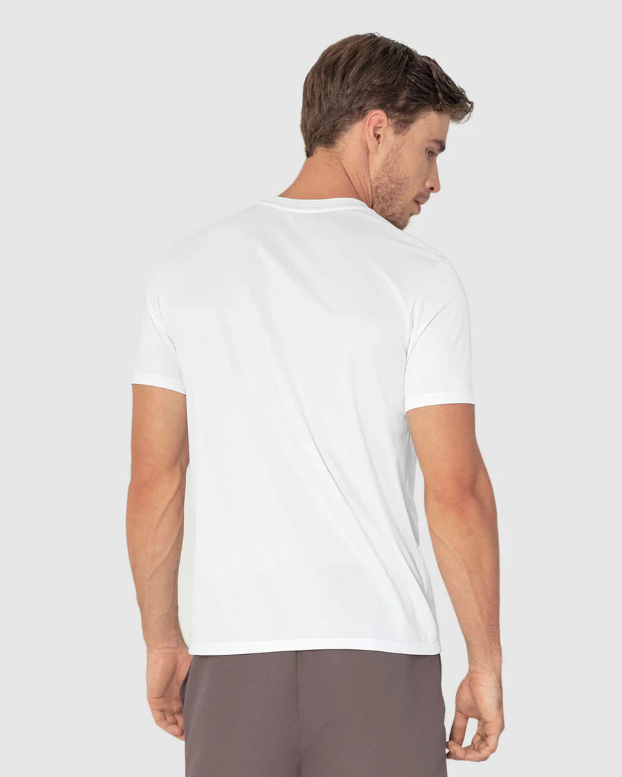 Camiseta deportiva masculina semiajustada de secado rápido - 508007
