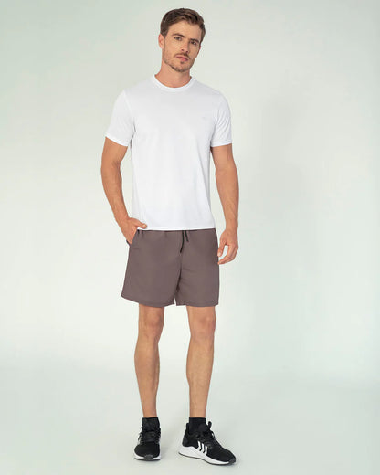 Camiseta deportiva masculina semiajustada de secado rápido - 508007
