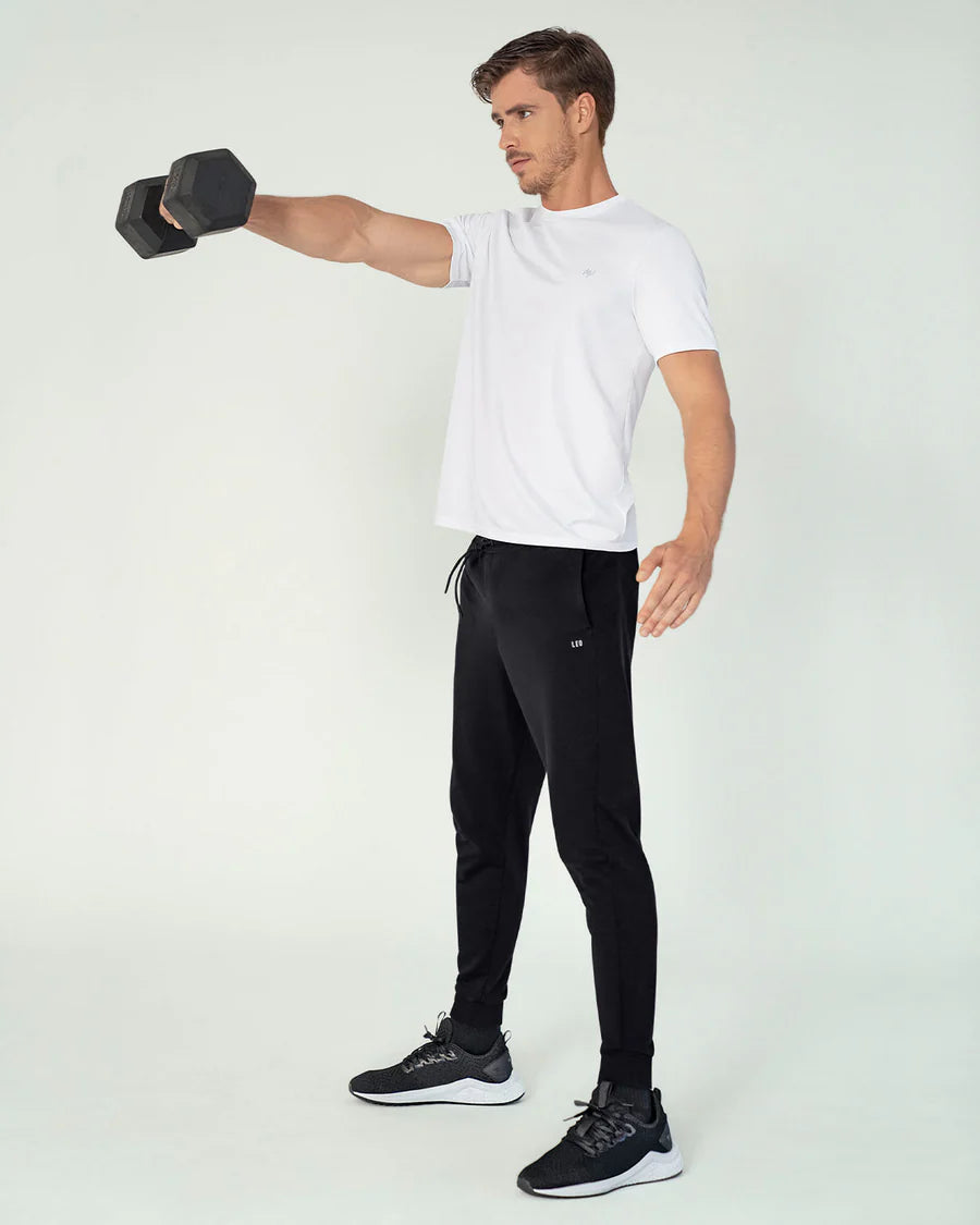 Camiseta deportiva masculina semiajustada de secado rápido - 508007