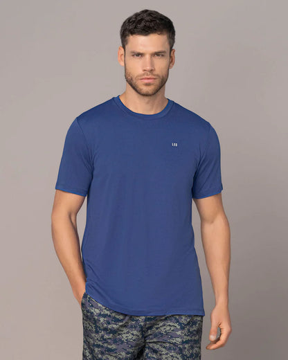 Camiseta deportiva masculina semiajustada de secado rápido - 508007