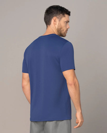 Camiseta deportiva masculina semiajustada de secado rápido - 508007