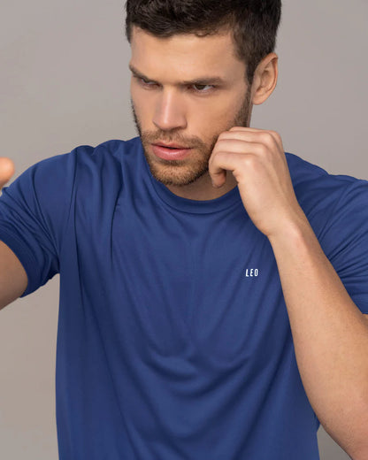Camiseta deportiva masculina semiajustada de secado rápido - 508007