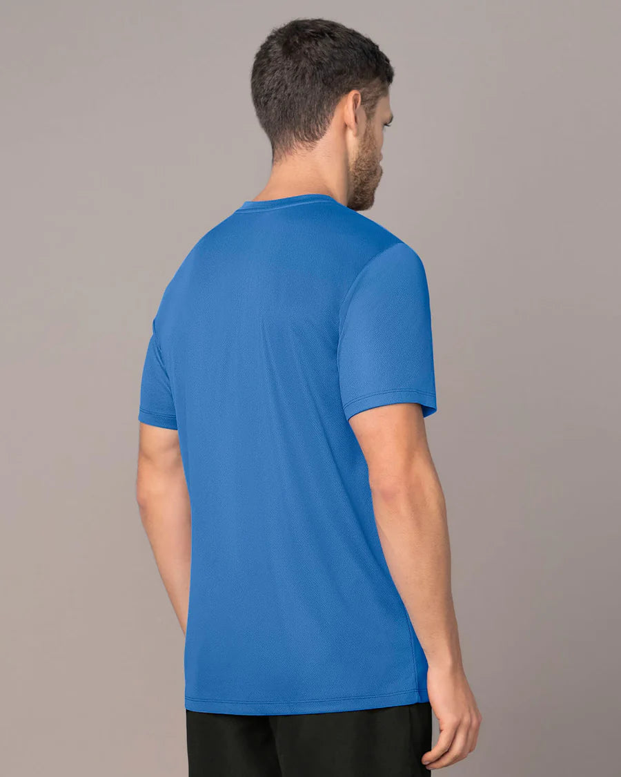 Camiseta deportiva masculina semiajustada de secado rápido - 508007