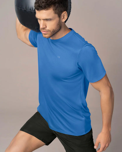 Camiseta deportiva masculina semiajustada de secado rápido - 508007