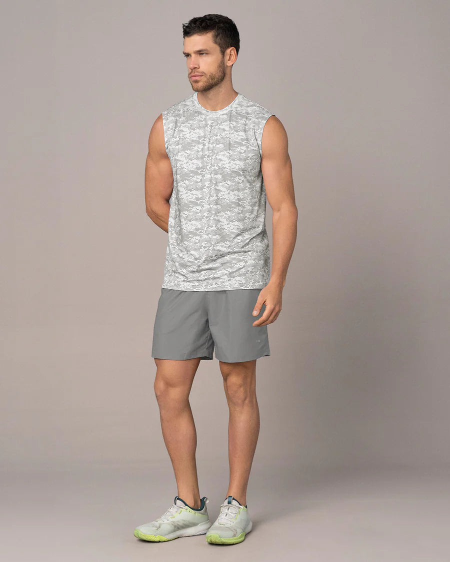 Camiseta manga sisa deportiva y de secado rápido para hombre - 508023