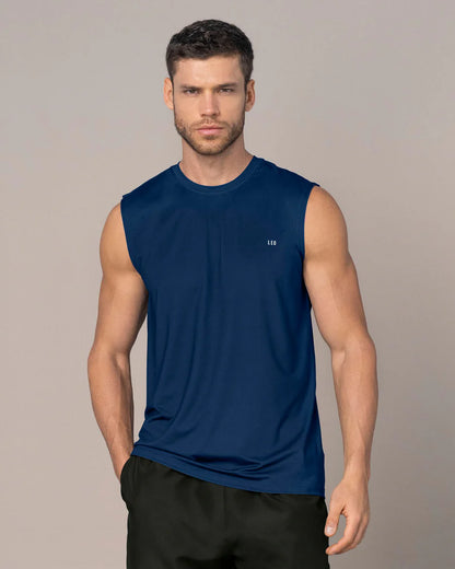 Camiseta manga sisa deportiva y de secado rápido para hombre - 508023