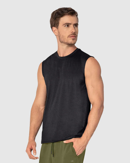 Camiseta manga sisa deportiva y de secado rápido para hombre - 508023