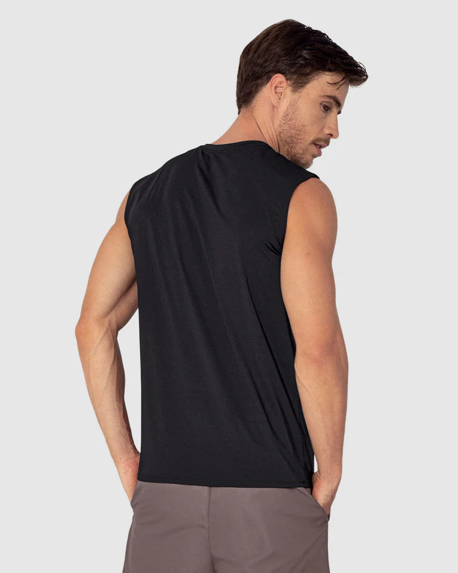 Camiseta manga sisa deportiva y de secado rápido para hombre - 508023