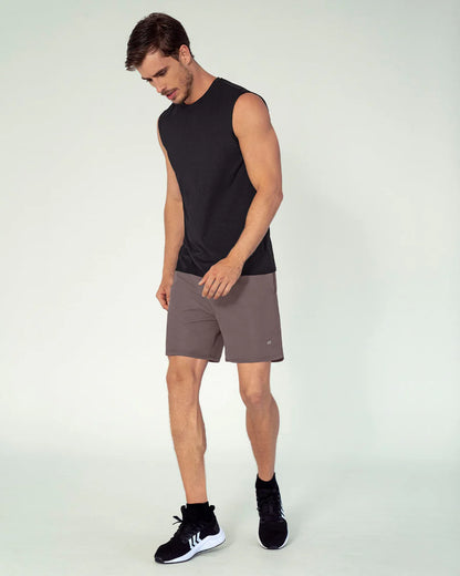 Camiseta manga sisa deportiva y de secado rápido para hombre - 508023