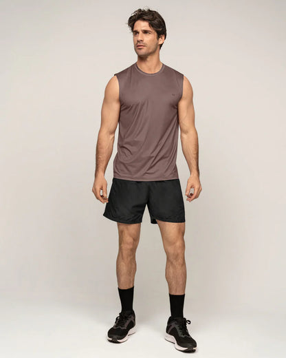 Camiseta manga sisa deportiva y de secado rápido para hombre - 508023
