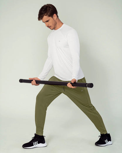 Camiseta deportiva masculina manga larga con protección UV - 508025N