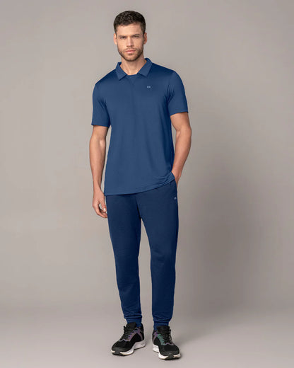 Camiseta deportiva transpirable con cuello tipo polo - 508042