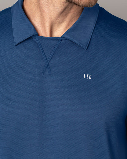 Camiseta deportiva transpirable con cuello tipo polo - 508042