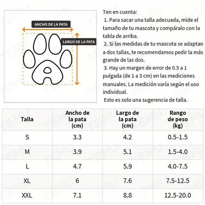 951 🐾 Zapatos Impermeables y Antideslizantes para Mascotas 🐾